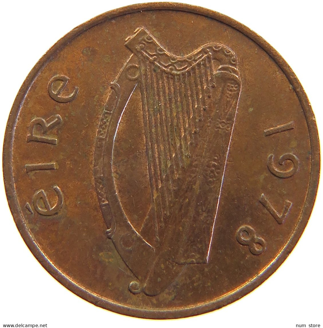 IRELAND 1 PENNY 1978 #s105 0283 - Ireland