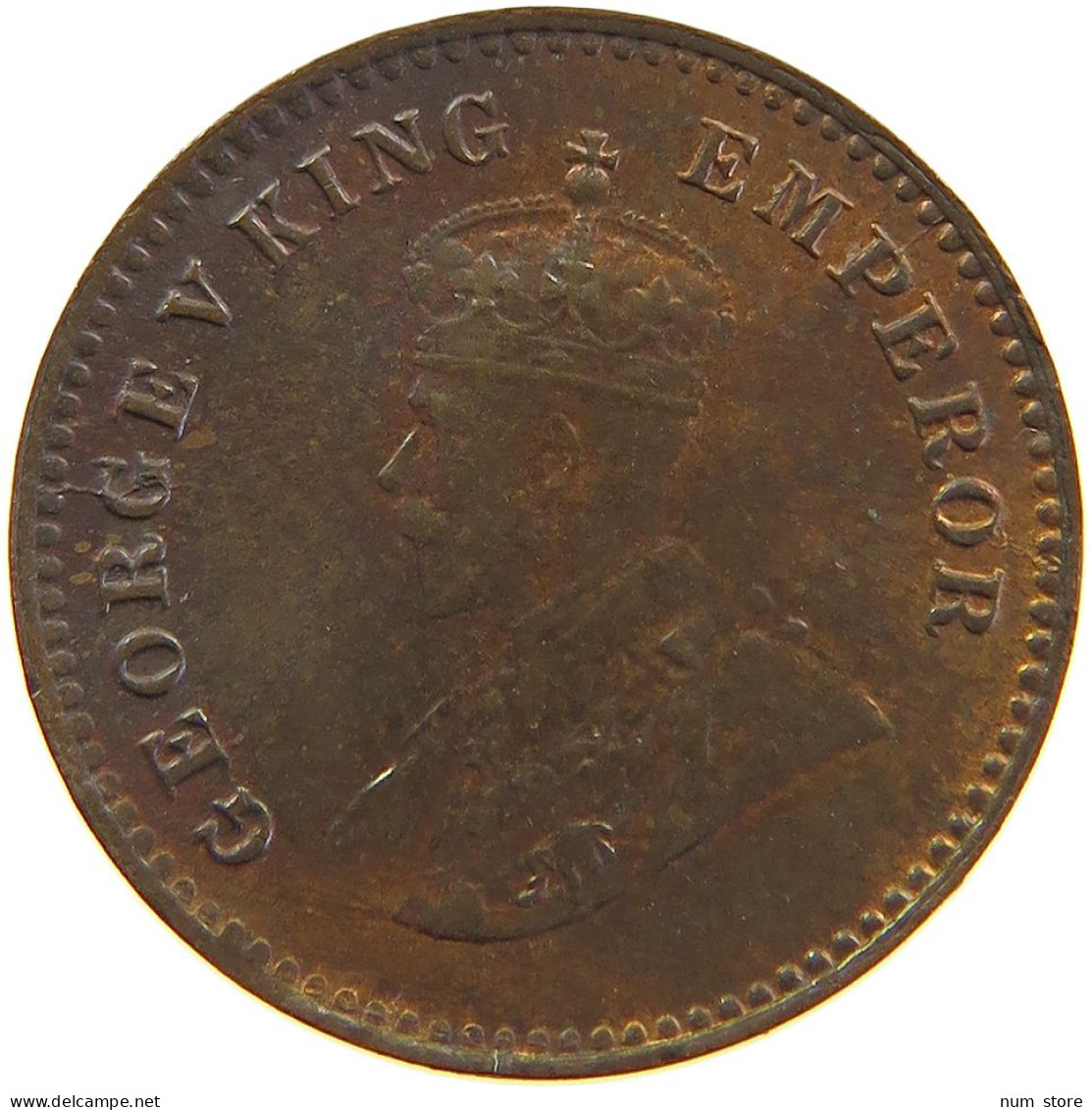 INDIA BRITISH 1/12 ANNA 1921 #s105 0549 - India