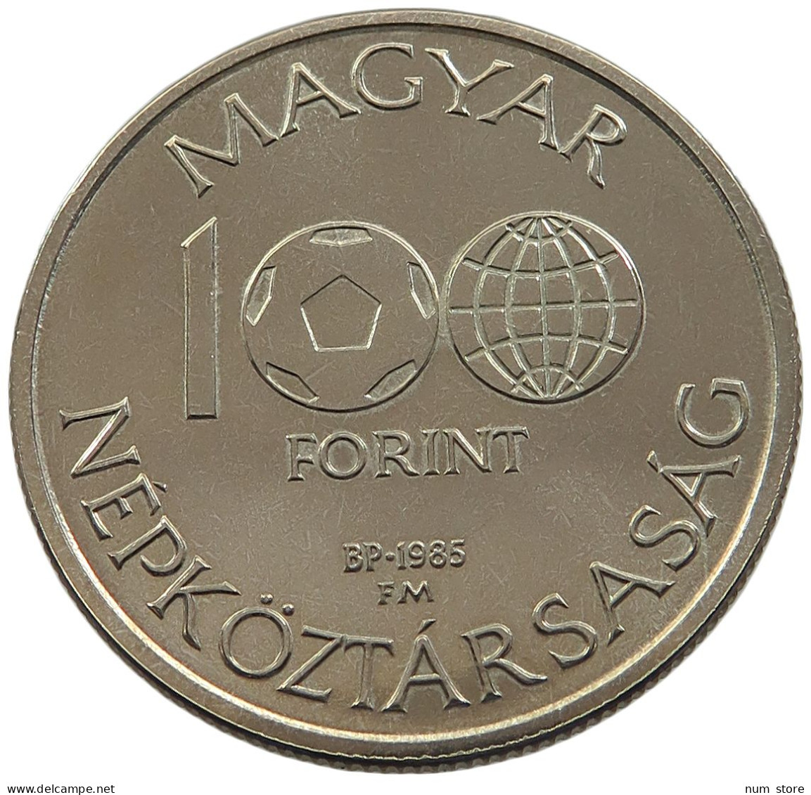 HUNGARY 100 FORINT 1986 UNC #sm14 0865 - Hongarije