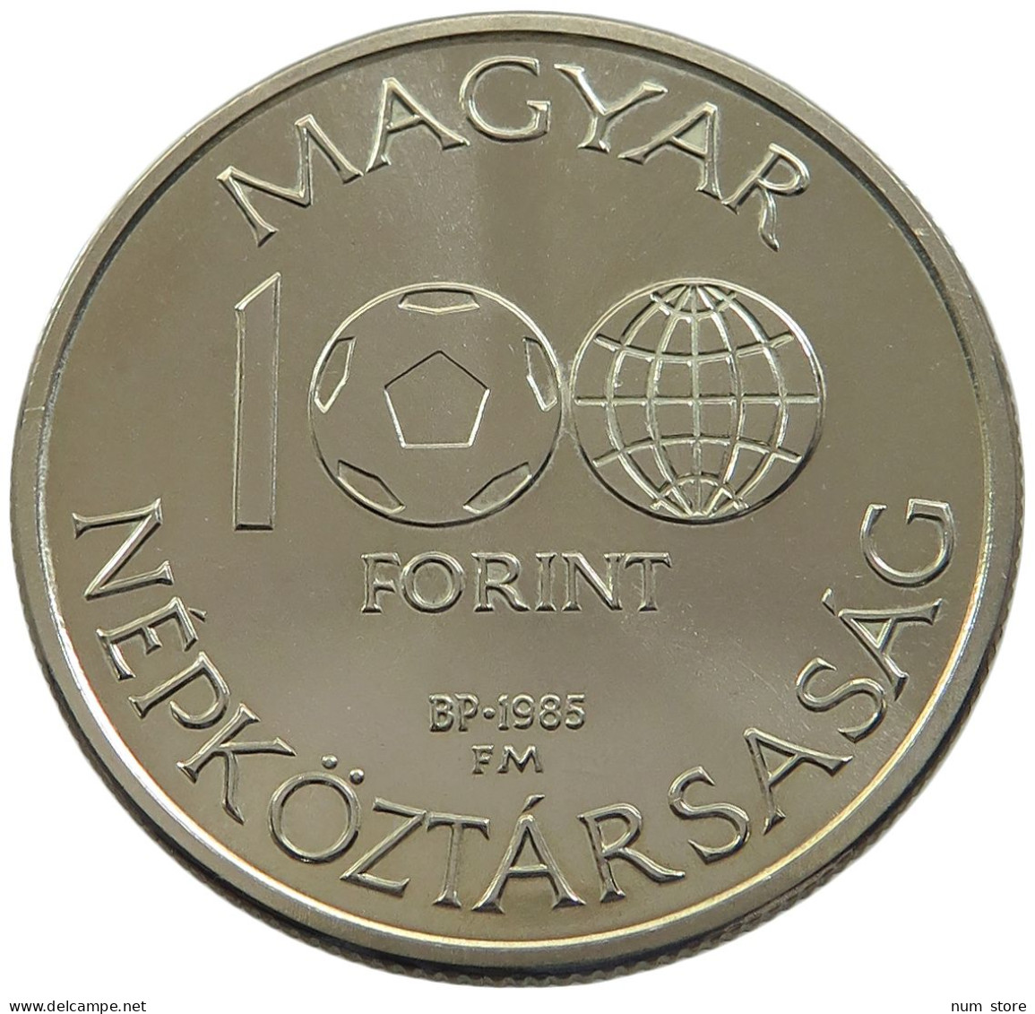 HUNGARY 100 FORINT 1986 UNC #sm14 0863 - Hongarije