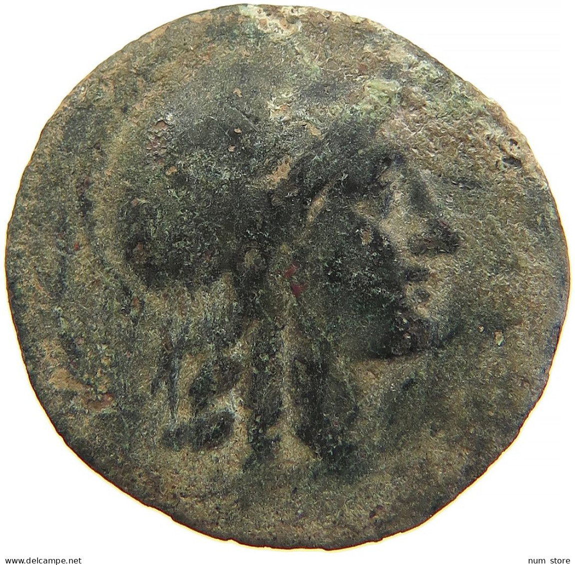 GREECE ANCIENT MYSIA PERGAMON HELMETED ATHENA / OWL ON PALM BRANCH #t033 0499 - Griechische Münzen