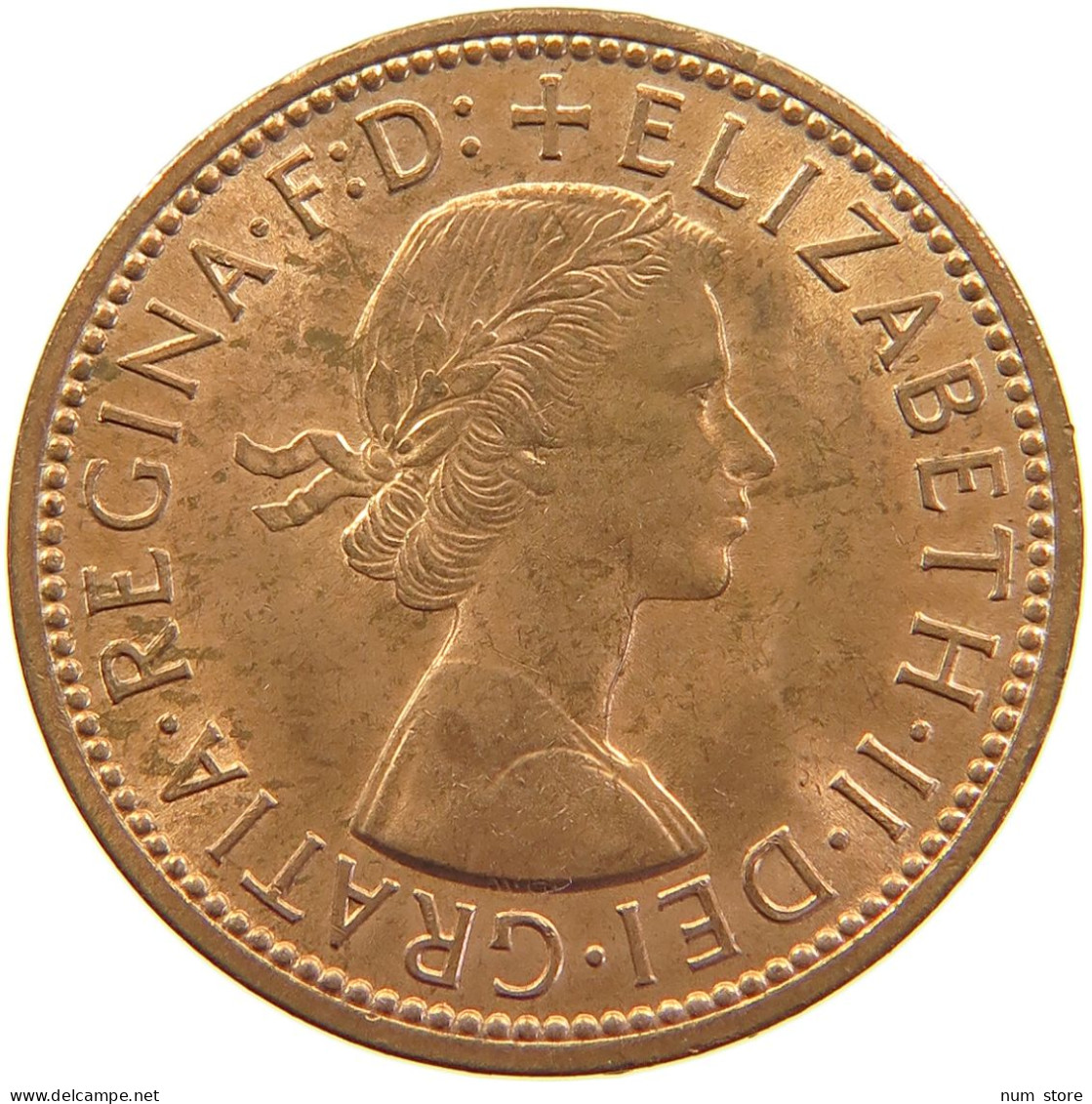 GREAT BRITAIN 1/2 PENNY 1967 #s105 0197 - C. 1/2 Penny