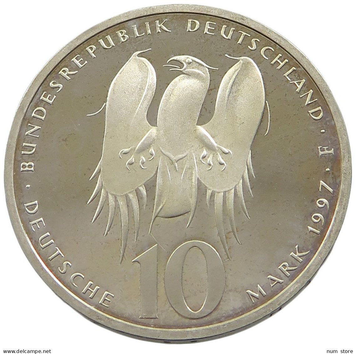 GERMANY BRD 10 MARK 1997 F PROOF #sm14 1009 - 10 Mark