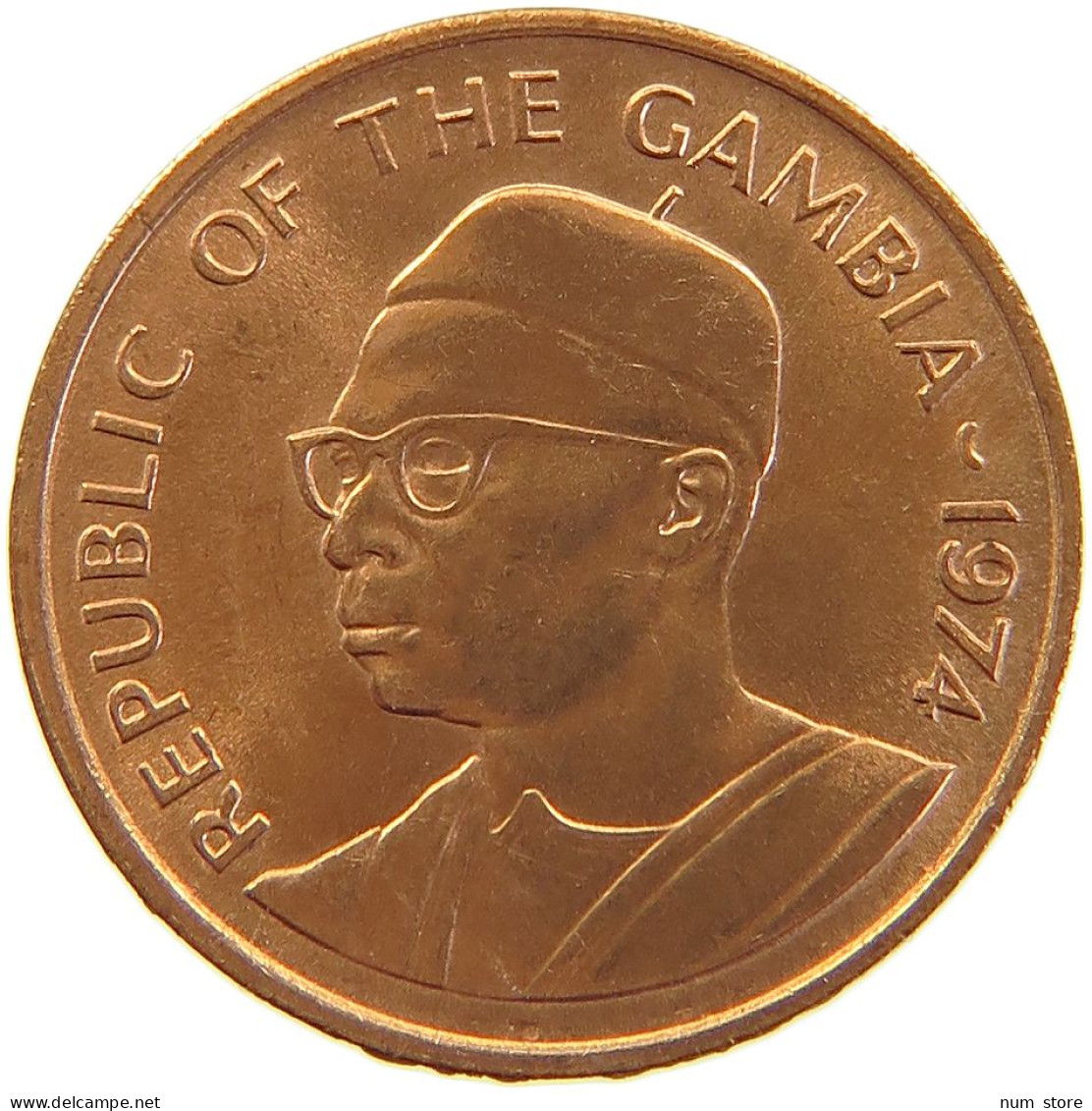 GAMBIA BUTUT 1974 #s105 0581 - Gambie