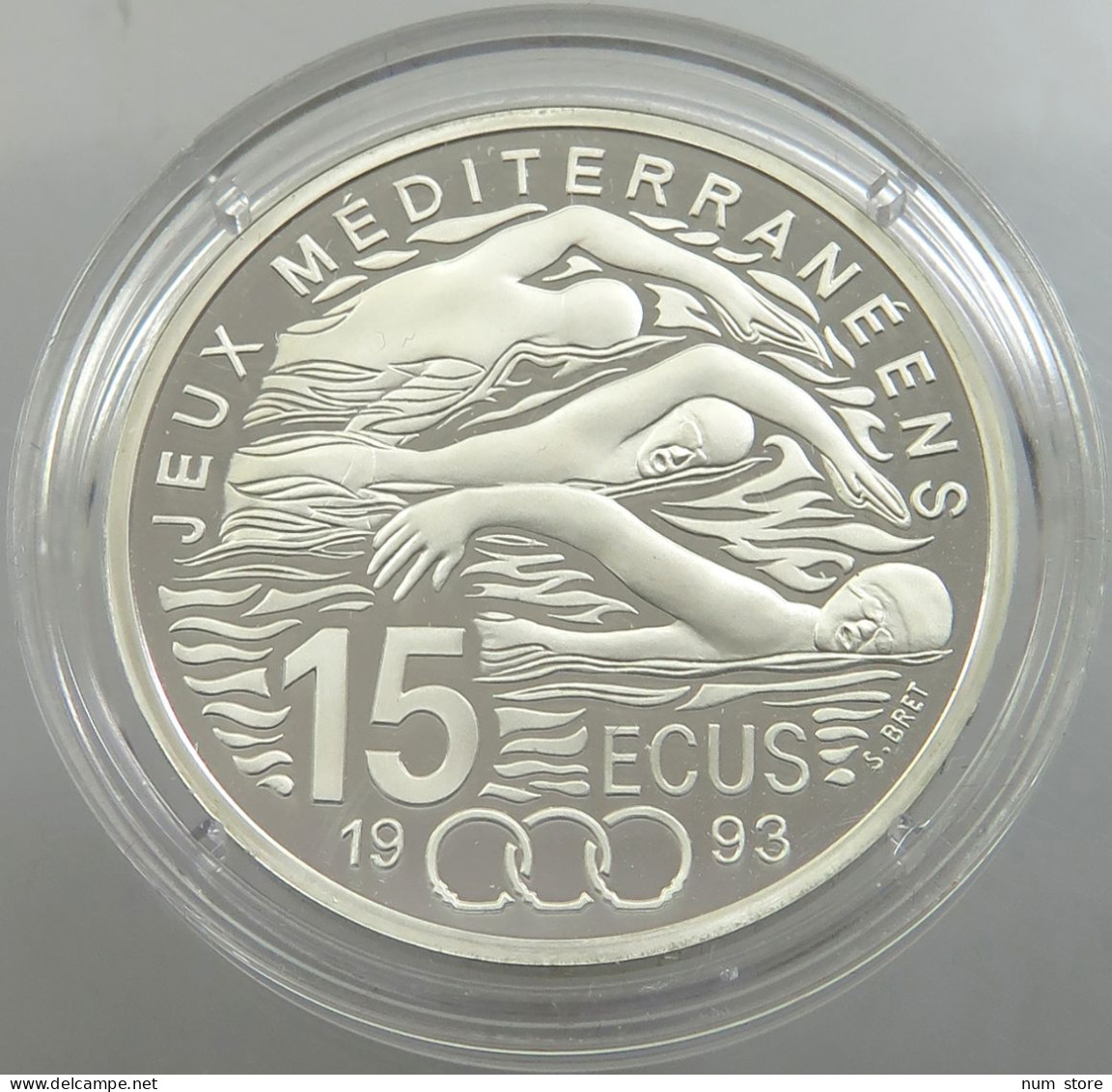 FRANCE 15 ECUS 1993 PROOF #sm14 0043 - Autres & Non Classés