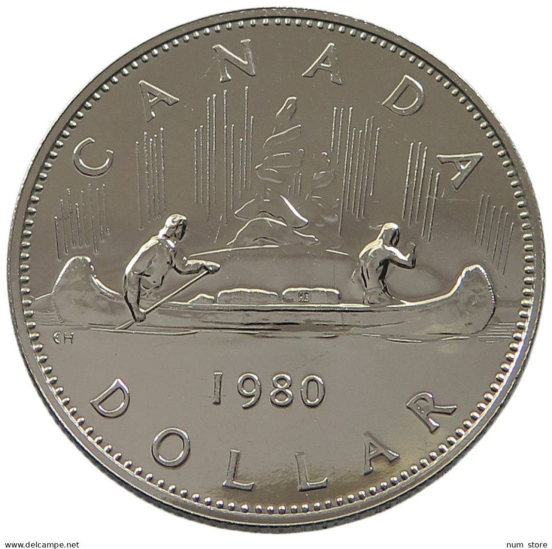 CANADA DOLLAR 1980 UNC #sm14 0977 - Canada