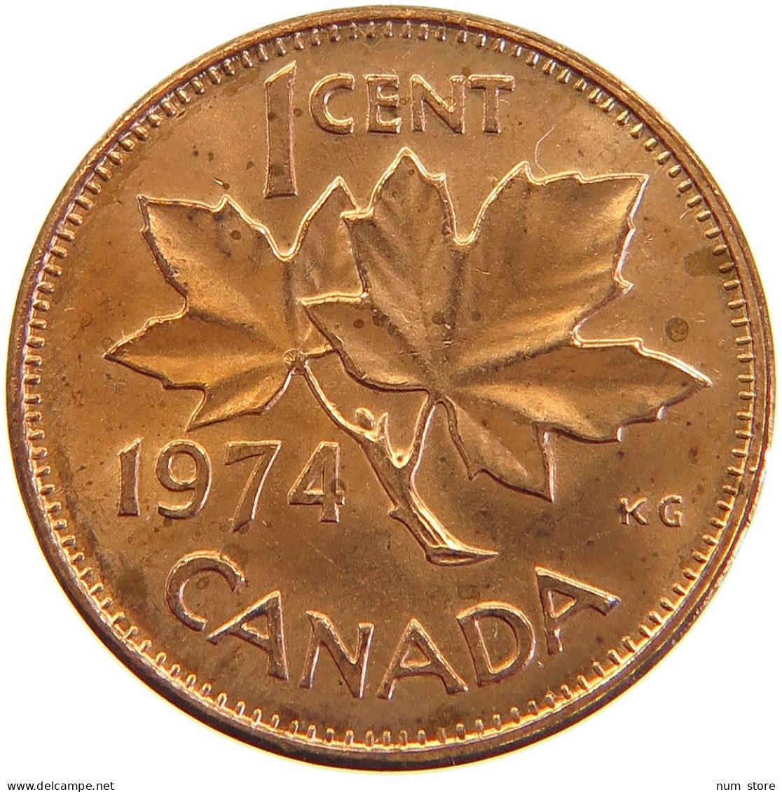 CANADA 1 CENT 1974 #s105 0357 - Canada