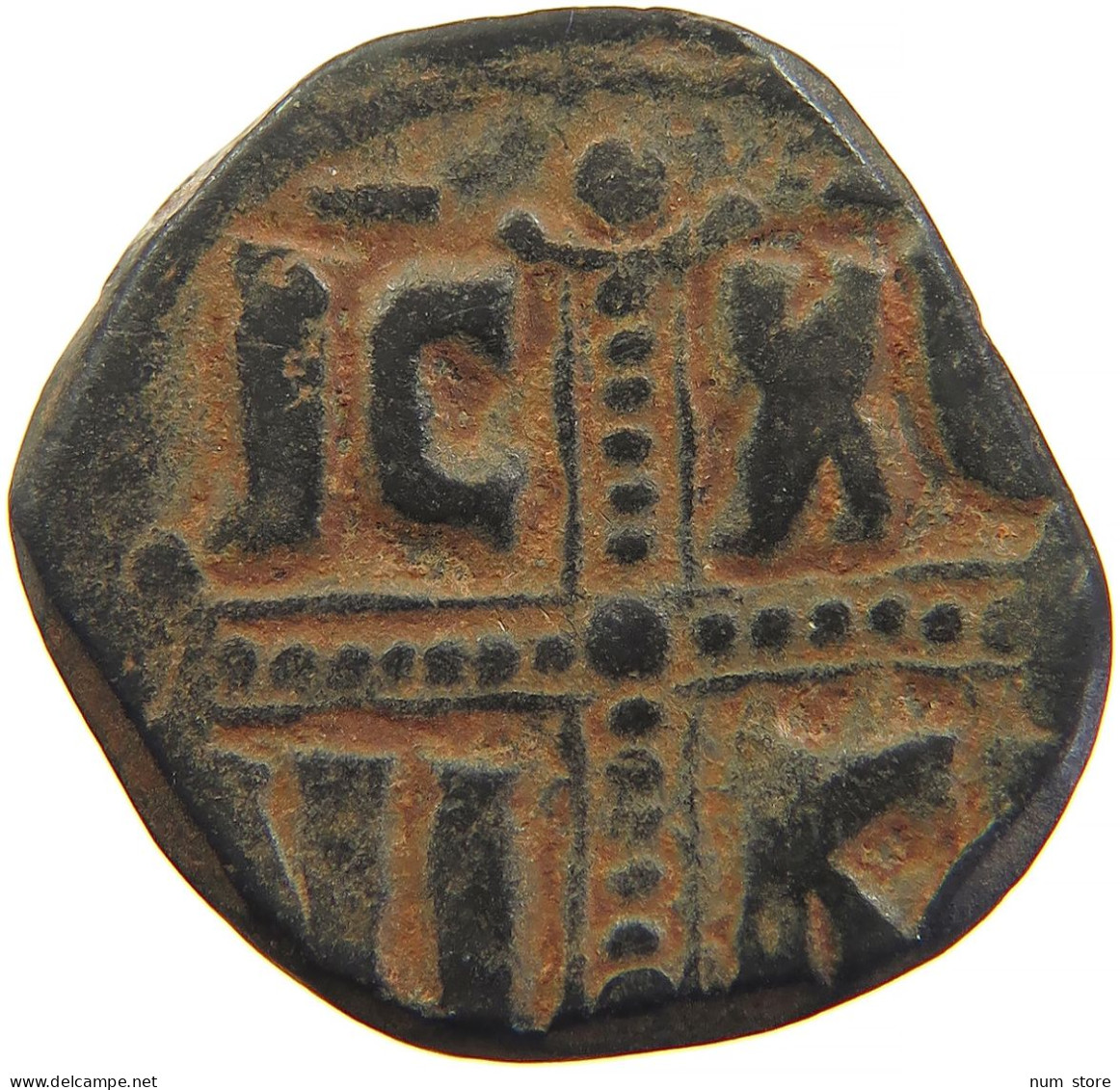 BYZANTINE EMPIRE FOLLIS THEODORA 1055-1056 #t033 0539 - Byzantinische Münzen