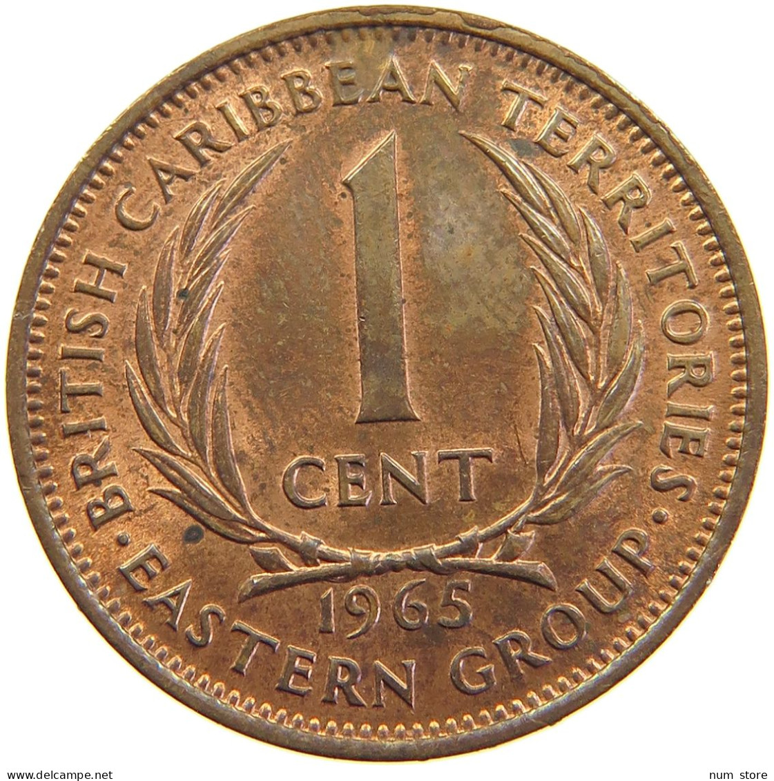 BRITISH CARIBBEAN TERRITORIES CENT 1965 #s105 0161 - Britse Maagdeneilanden