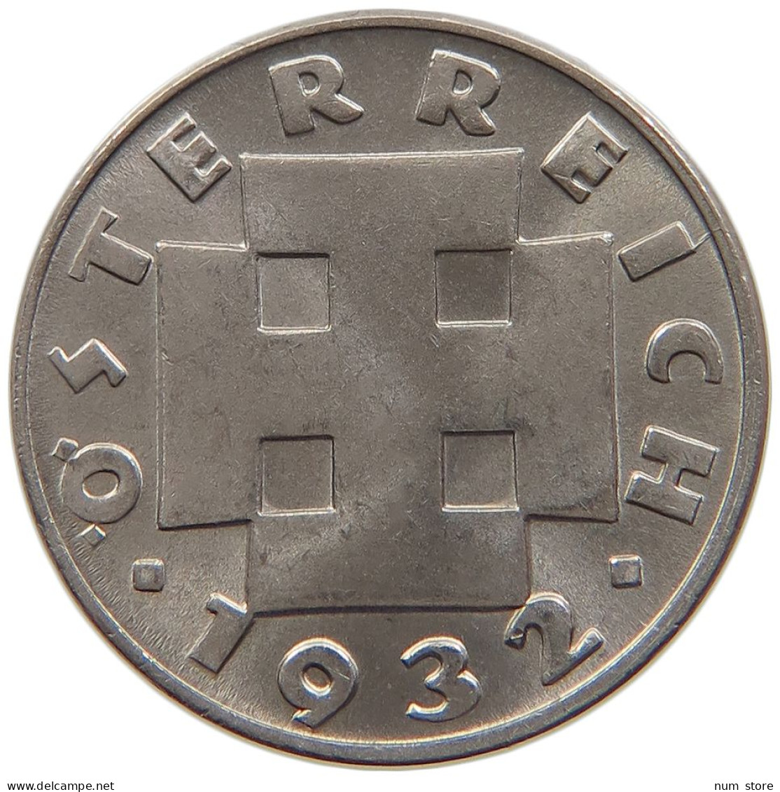 AUSTRIA 5 GROSCHEN 1932 #s105 0117 - Oesterreich