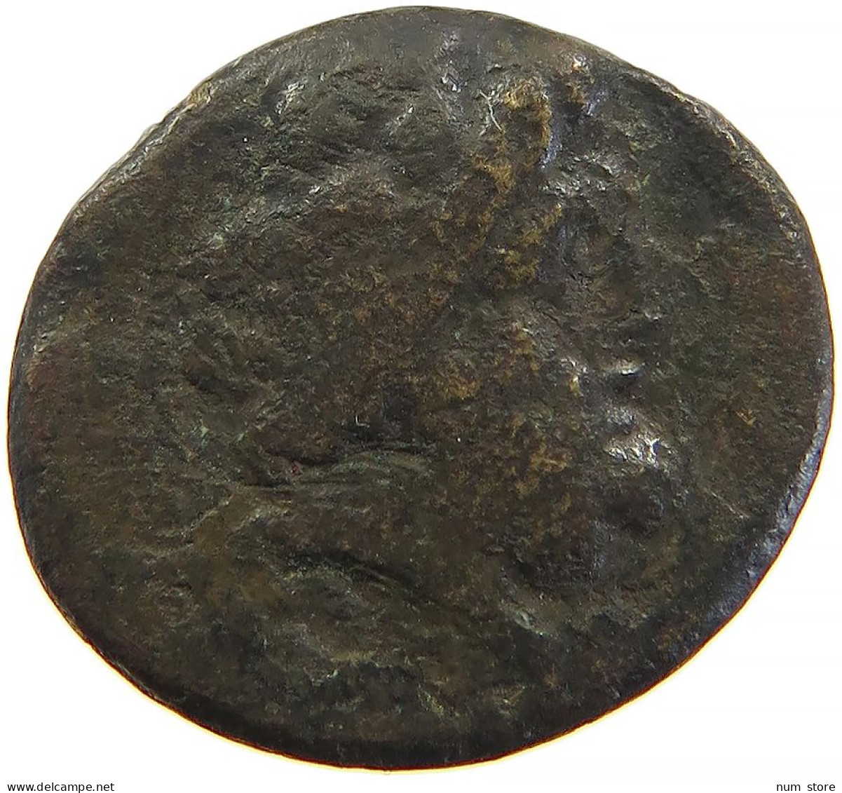 ANCIENT GREECE HEAD / GALLEY 16MM 2.9G #t033 0605 - Grecques