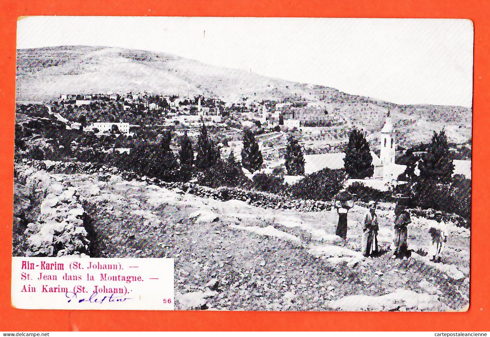 01794 / ⭐ AIN-KARIM Palestine St.JOHANN SAINT JEAN Dans La Montagne  1920s - Palestina