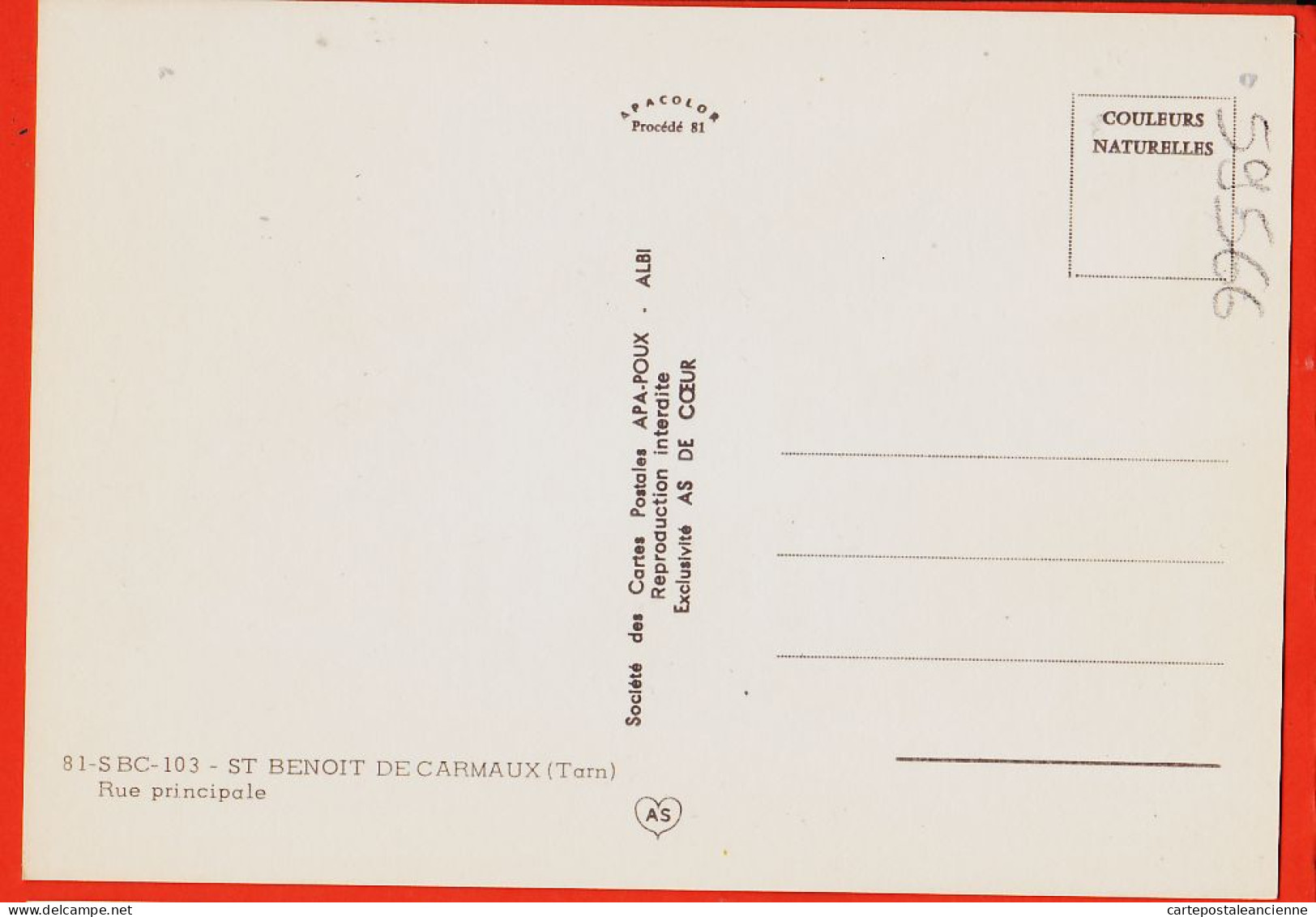 01936 / SAINT-BENOIT-de-CARMAUX Station Essence Gaz BP ARTHUR-MARTIN Tabac-Presse SOLEX Rue Principale 1970s APA POUX  - Andere & Zonder Classificatie