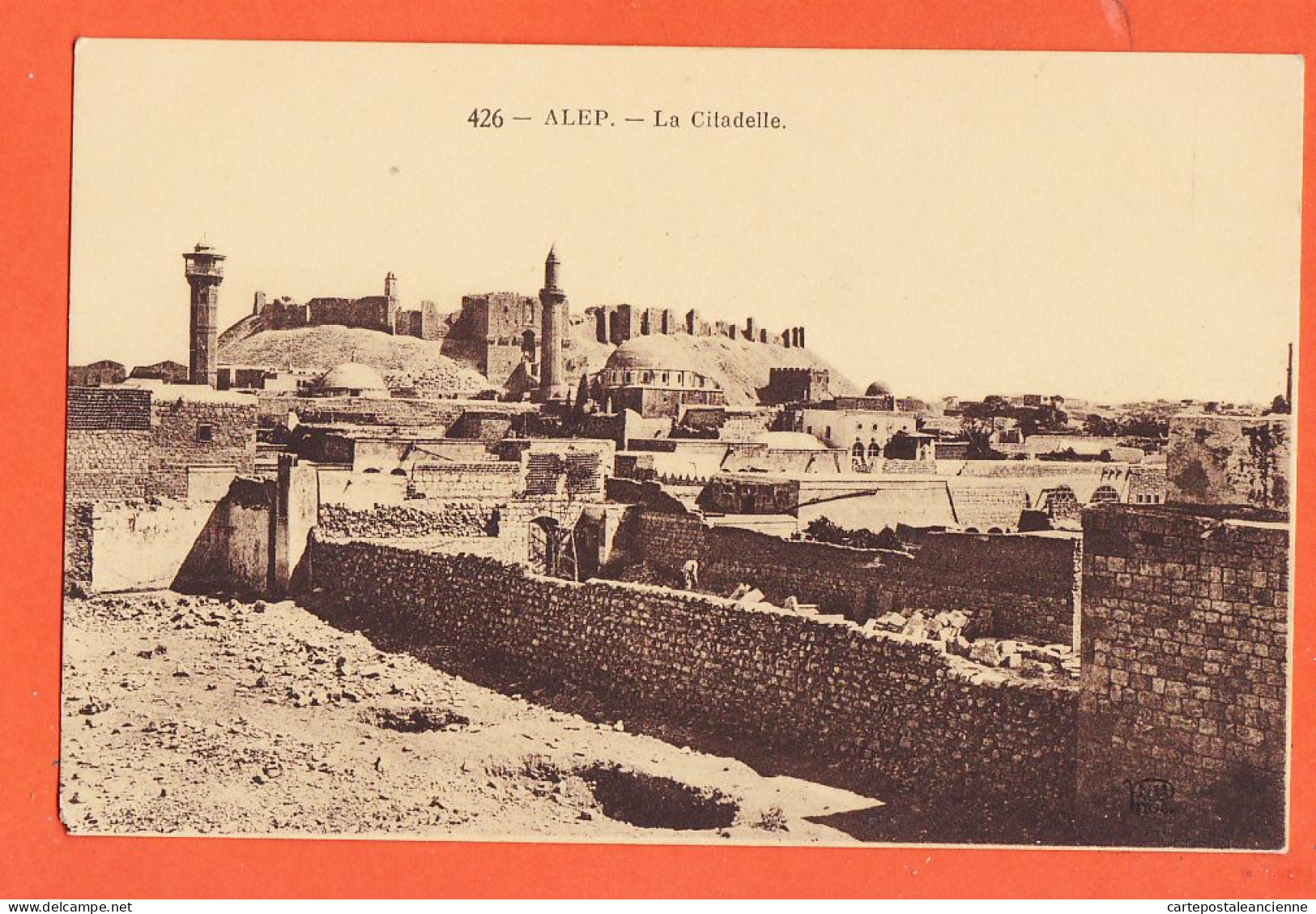 01784 / ALEP Halab Syria La Citadelle 1910s NEURDEIN 426 Syrie - Syria