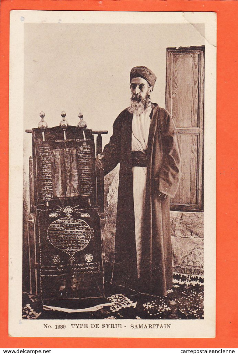 01780 / Life Costmes Syria Type De SYRIE Samaritain 1920s SARRAFIAN Bros. Beirut N°1339 - Syria