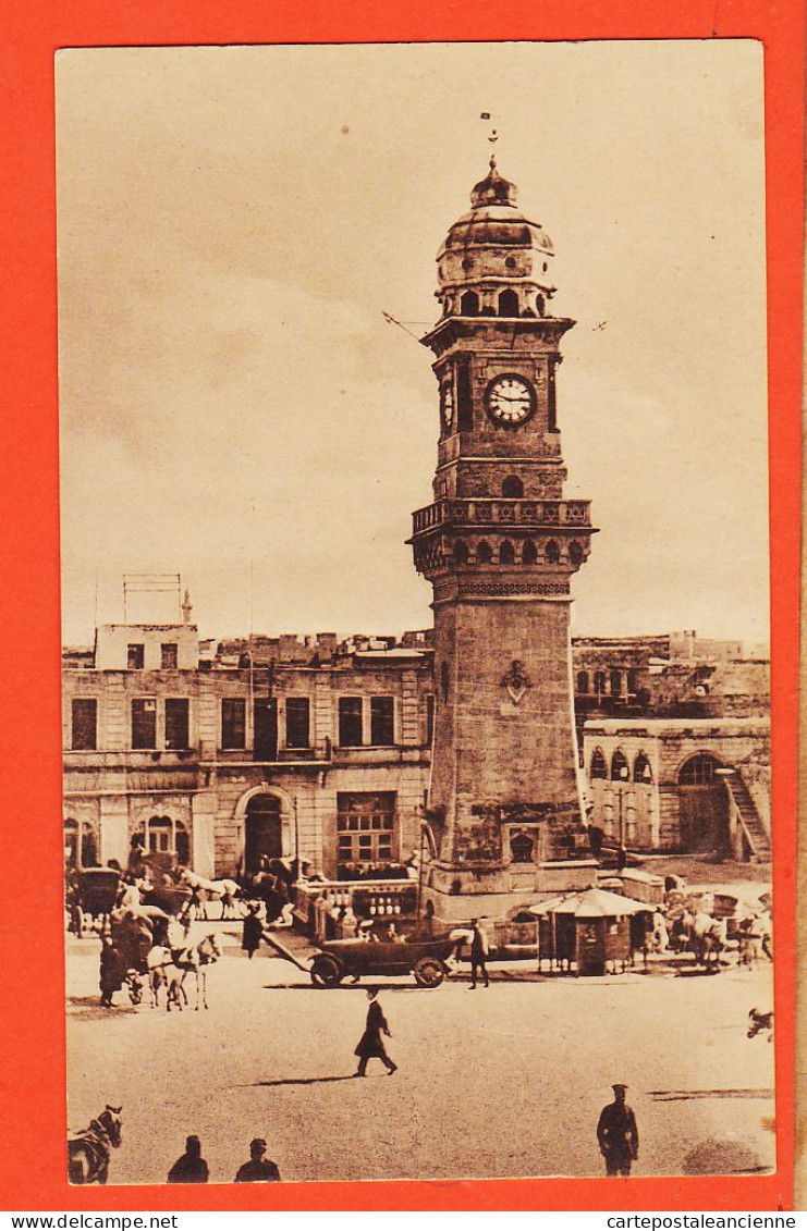 01773 / ALEP Syrie Rue BAB-EL-FARAJ Grande Horloge De La Ville 1920s -CHOUHA Frères N°27 - Siria