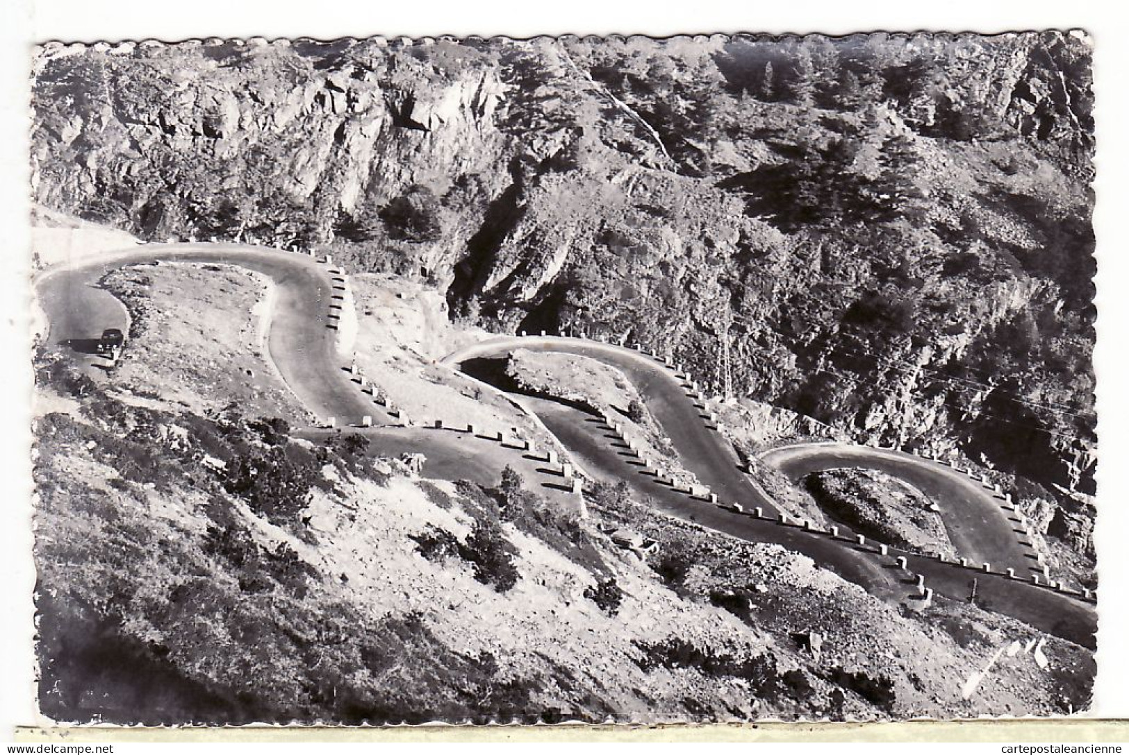 01715 / ⭐ Vallee AURE 65-Hautes Pyrénées Route Des LACS Le Triple HUIT Virages Lacets 1957 Photo-Bromure JOVE 871  - Otros & Sin Clasificación