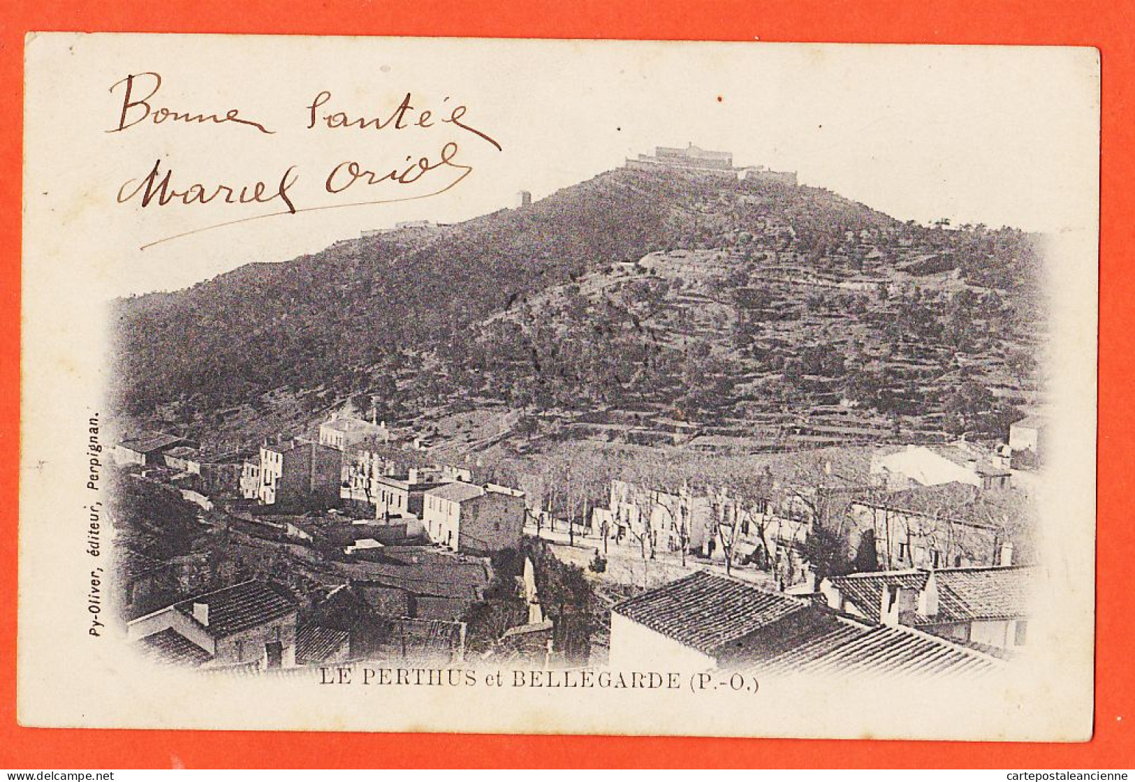 01957 / LE PERTHUS Et BELLEGARDE (66) 1903 De Marcel ORIOL à Jules GINESTO Douanes Port-Vendres / PY-OLIVER Perpignan - Sonstige & Ohne Zuordnung