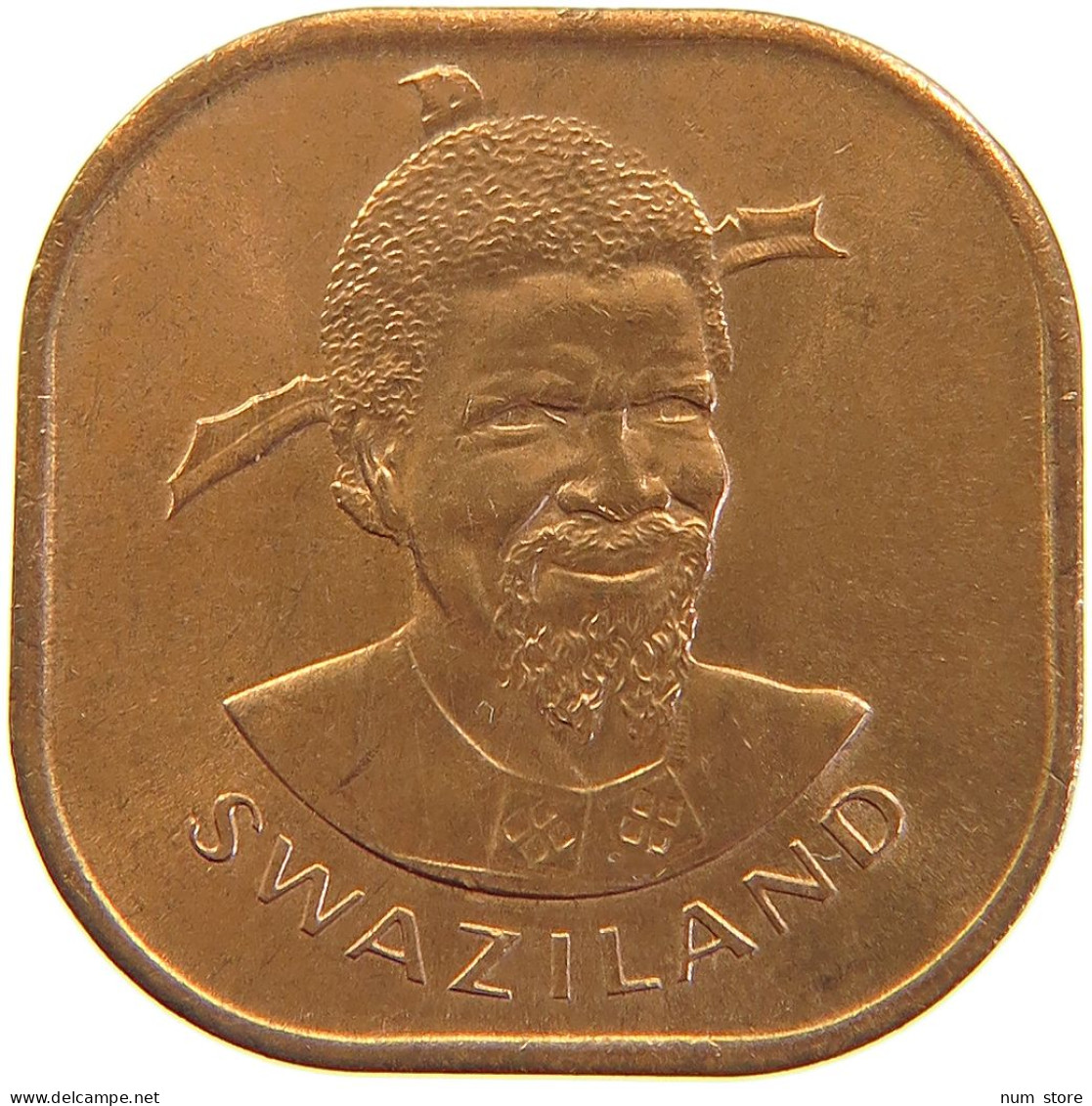 SWAZILAND 2 CENTS 1975 #s105 0373 - Swasiland