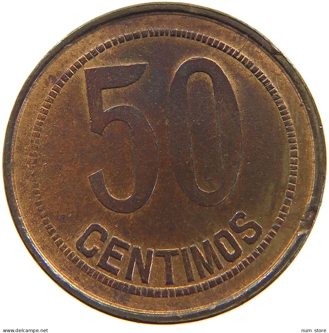 SPAIN 50 CENTIMOS 1937 #s105 0225 - Zonder Classificatie