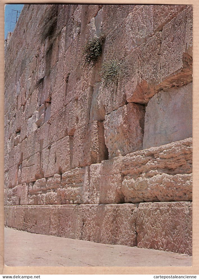 01800 / JERUSALEM 18.04.1973 Wailing Wall Mur Des Lamentations Die Klagen Wand Muro Lamentationes ISRAEL - Israel