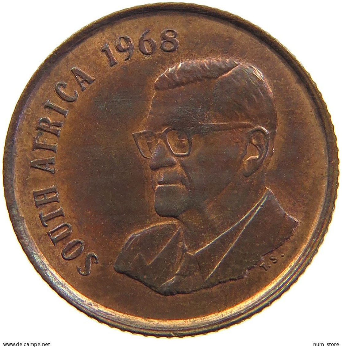 SOUTH AFRICA 2 CENTS 1968 #s105 0241 - Zuid-Afrika