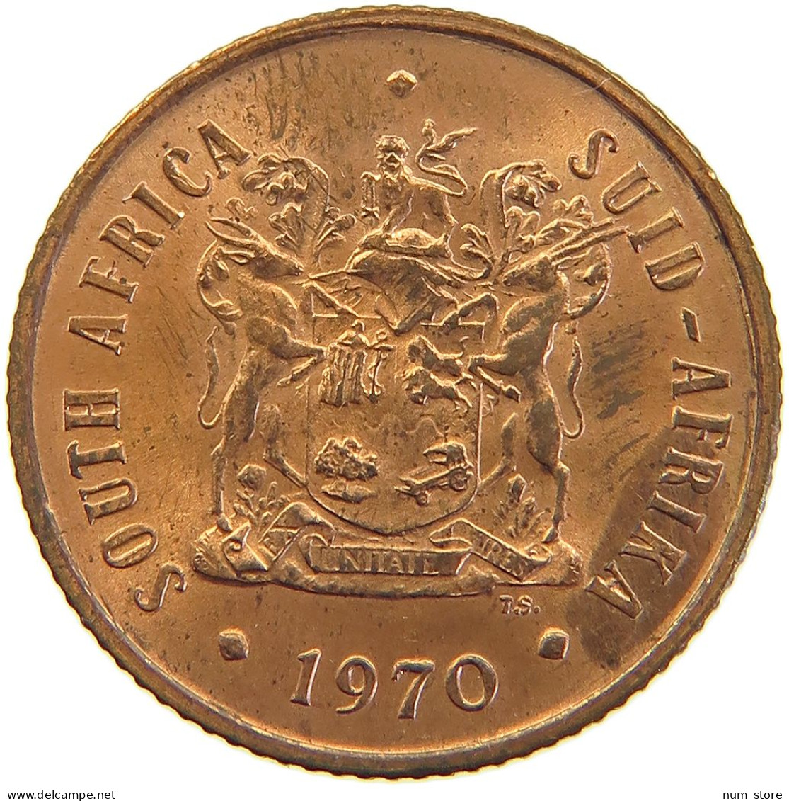 SOUTH AFRICA 2 CENTS 1970 #s105 0243 - Südafrika