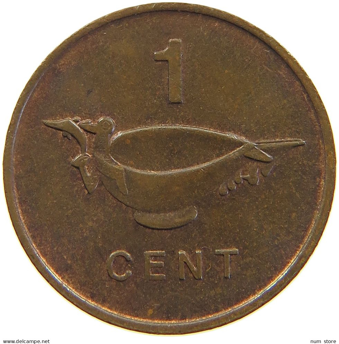 SOLOMON ISLANDS 1 CENT 1977 #s105 0503 - Salomonen