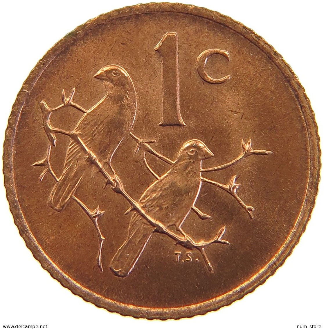 SOUTH AFRICA 1 CENT 1972 #s105 0391 - Zuid-Afrika