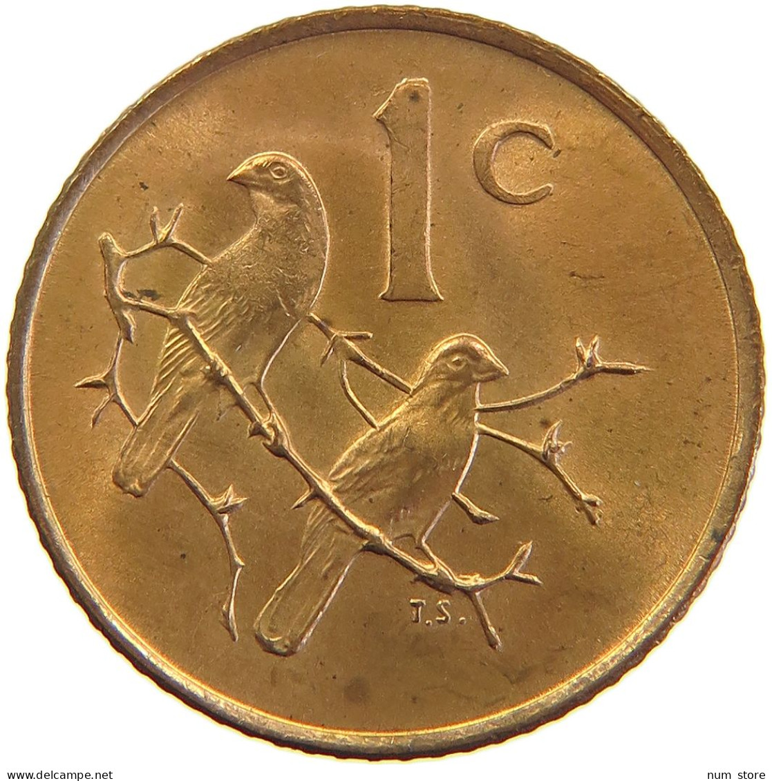 SOUTH AFRICA 1 CENT 1968 #s105 0389 - Afrique Du Sud