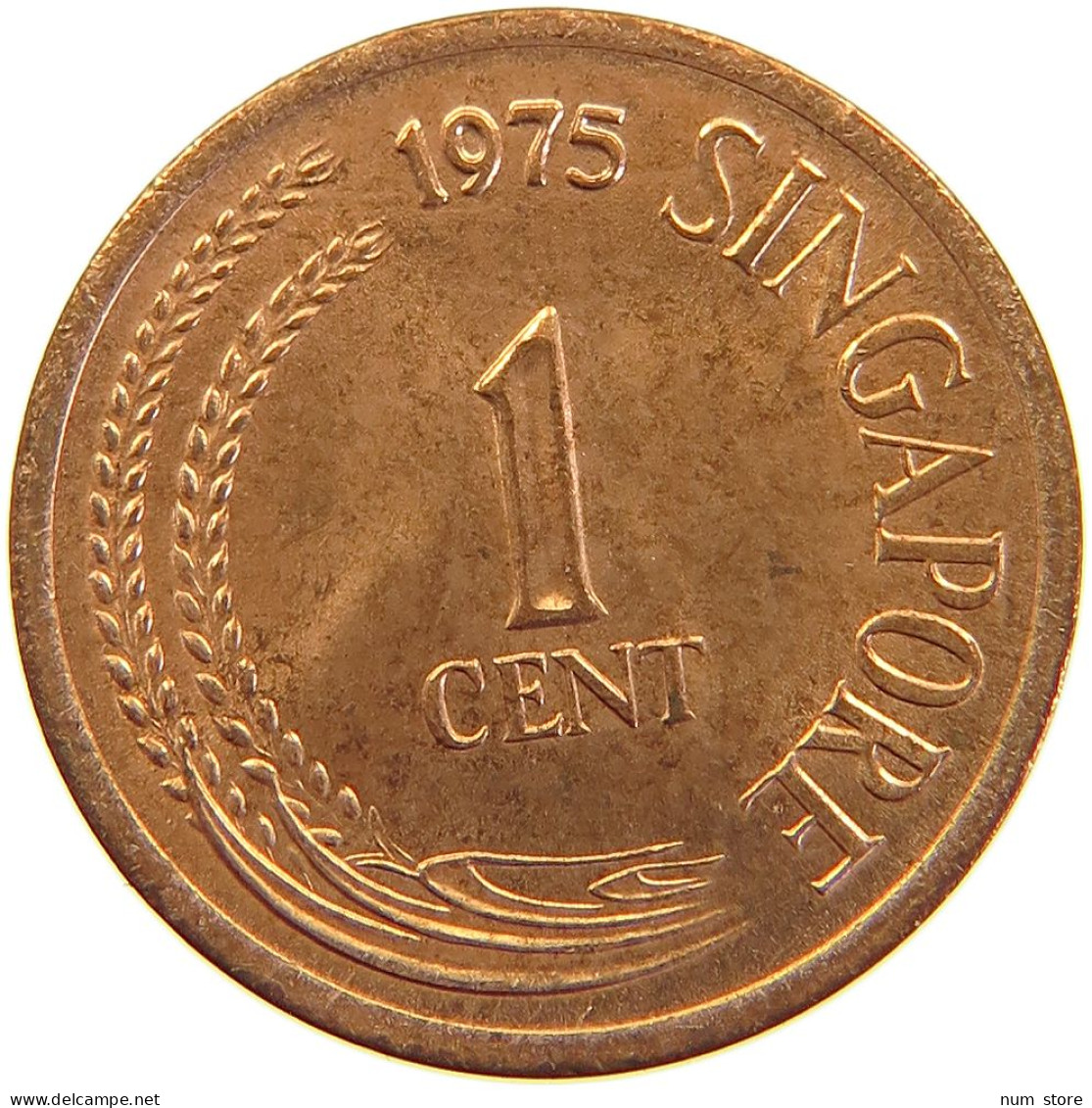 SINGAPORE CENT 1975 #s105 0571 - Singapur