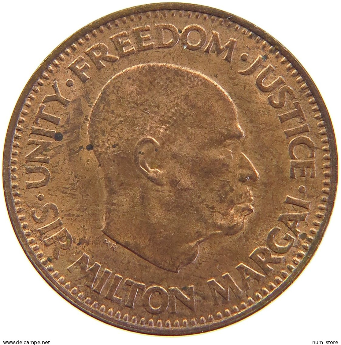 SIERRA LEONE 1/2 CENT 1964 #s105 0321 - Sierra Leone