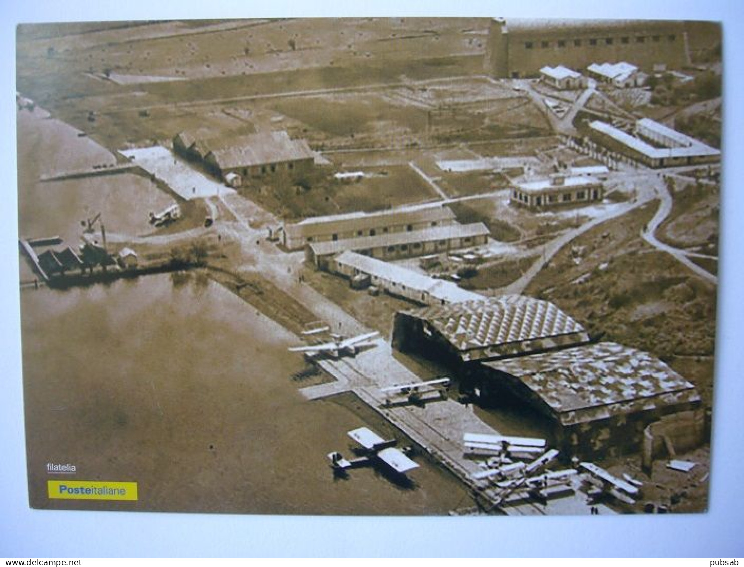 Avion / Airplane / ITALIAN AIR FORCE / See Plane / Cant Z 501 Gabbiano / Seen At Bracciano Airport - 1919-1938: Between Wars