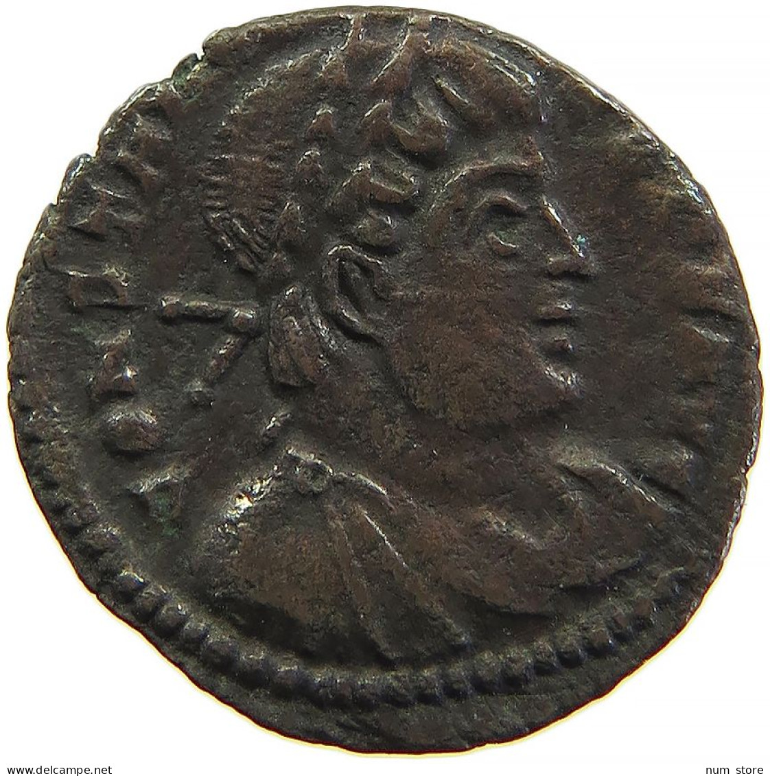 ROME EMPIRE NUMMUS CONSTANTIUS 347-348 #t033 0523 - Der Christlischen Kaiser (307 / 363)