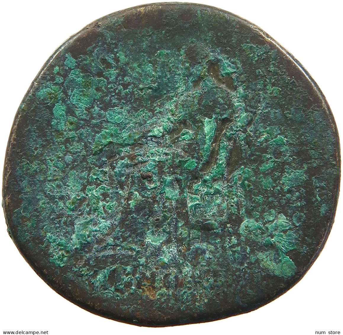 ROME EMPIRE SESTERTIUS HADRIAN 117-138 ROMA SEATED #t033 0437 - The Anthonines (96 AD Tot 192 AD)