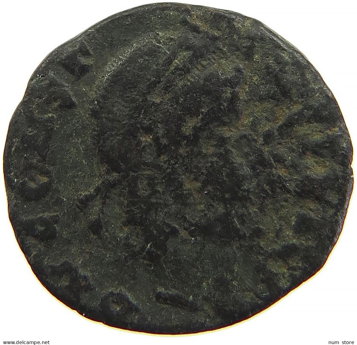 ROME EMPIRE FOLLIS VOT XX MVLT XXX Constantius II 337-350 #t033 0511 - L'Empire Chrétien (307 à 363)