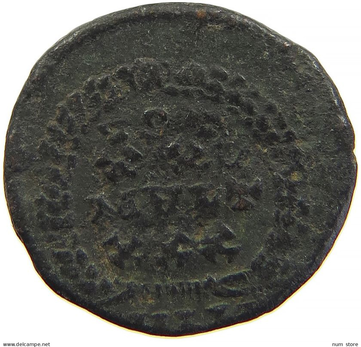 ROME EMPIRE FOLLIS VOT XX MVLT XXX Constantius II 337-350 #t033 0511 - L'Empire Chrétien (307 à 363)