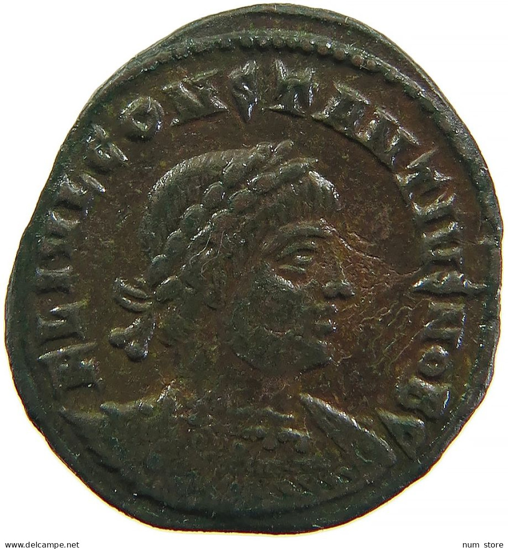 ROME EMPIRE FOLLIS Constantius II., 324-361 GLORIA EXERCITVS #t033 0593 - The Christian Empire (307 AD Tot 363 AD)