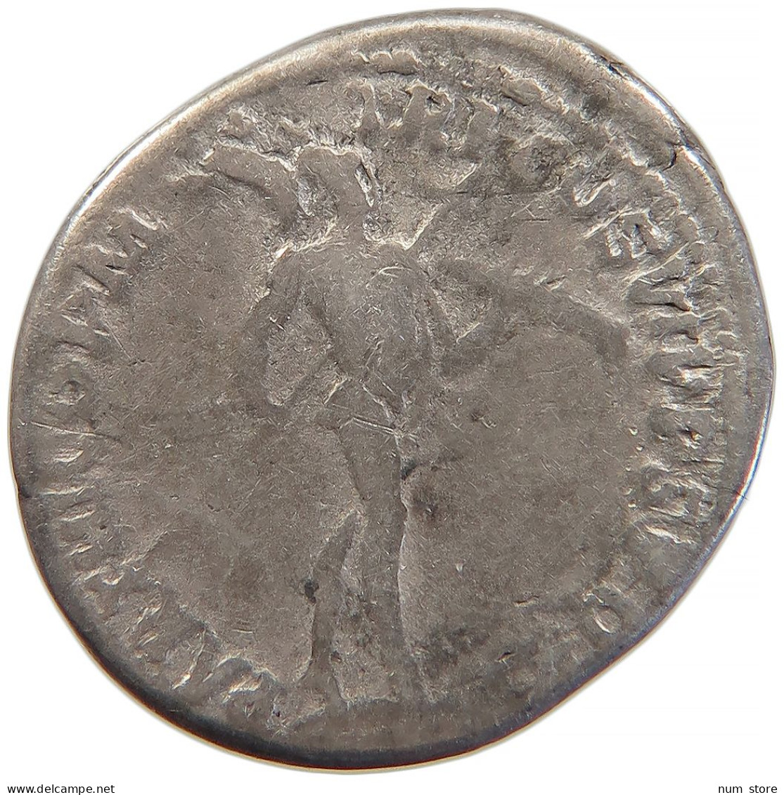 ROME EMPIRE DENAR Trajan 98-117. PARTHICO P M T-R P COS - VI P P SPQR #t033 0581 - Les Antonins (96 à 192)