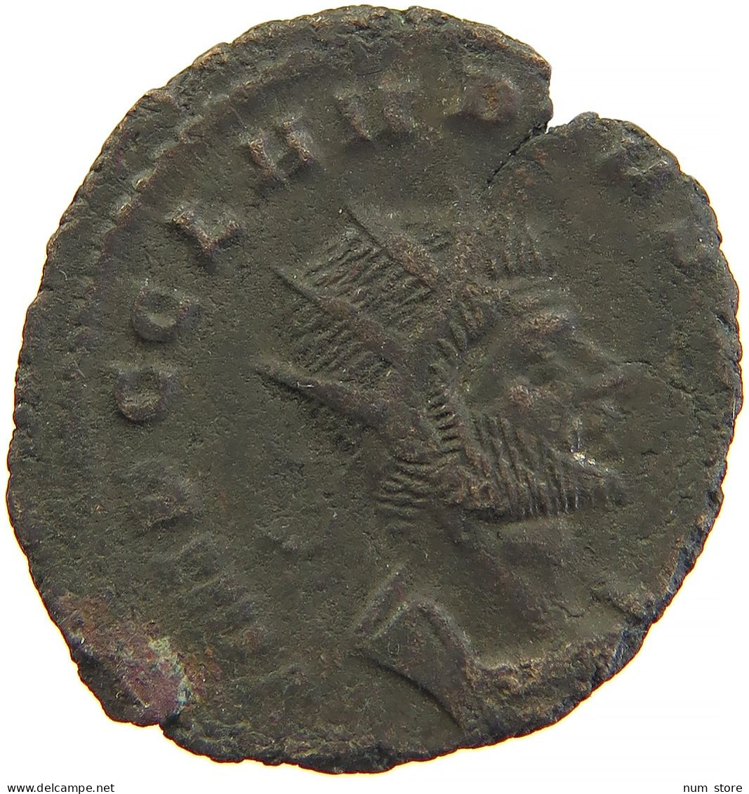 ROME EMPIRE ANTONINIANUS Claudius II. Gothicus (268-270) #t033 0607 - Der Soldatenkaiser (die Militärkrise) (235 / 284)