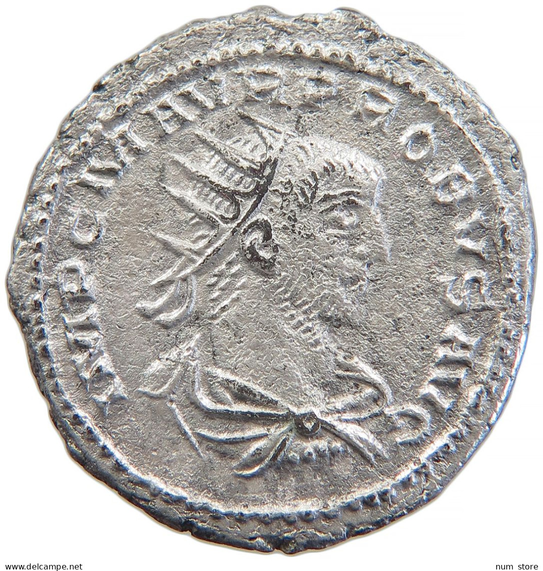 ROME EMPIRE ANTONINIANUS Probus (276-282) CLEMENTIAT EMP #t033 0579 - The Military Crisis (235 AD Tot 284 AD)