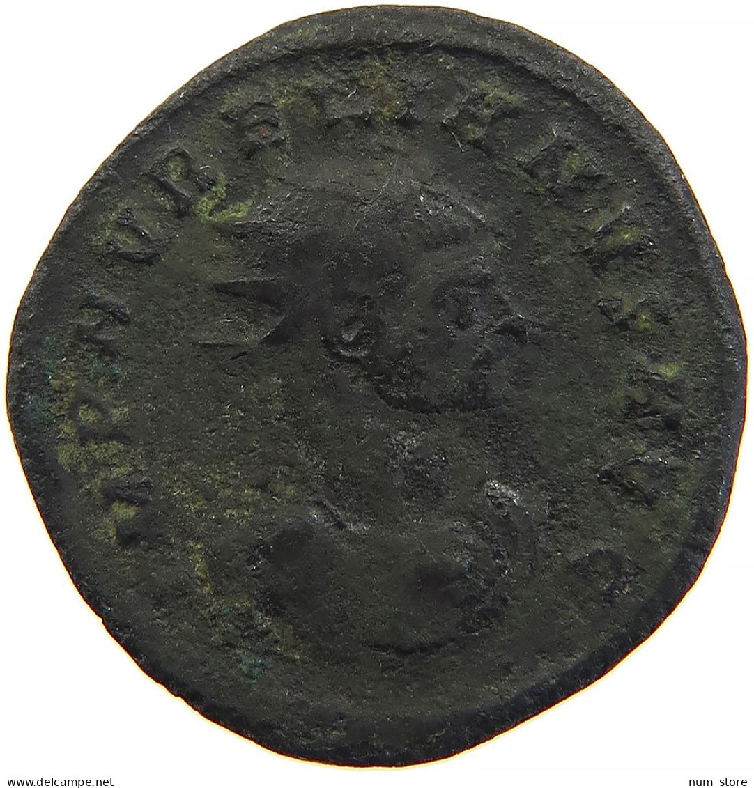 ROME EMPIRE ANTONINIANUS Aurelianus (270-275) RESTITVT ORBIS #t033 0599 - The Military Crisis (235 AD Tot 284 AD)