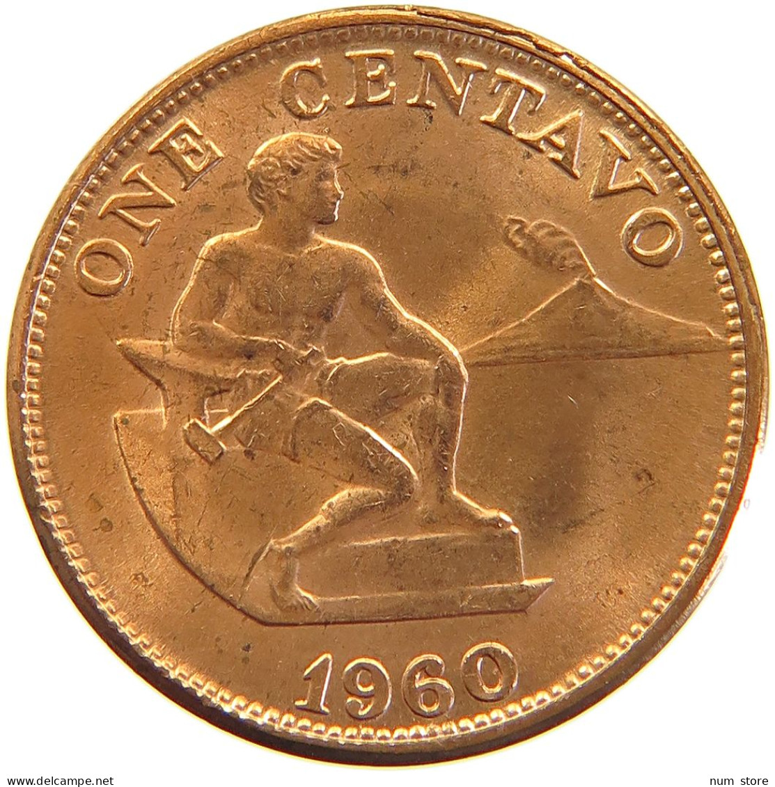 PHILIPPINES CENTAVO 1960 #s105 0399 - Filippine