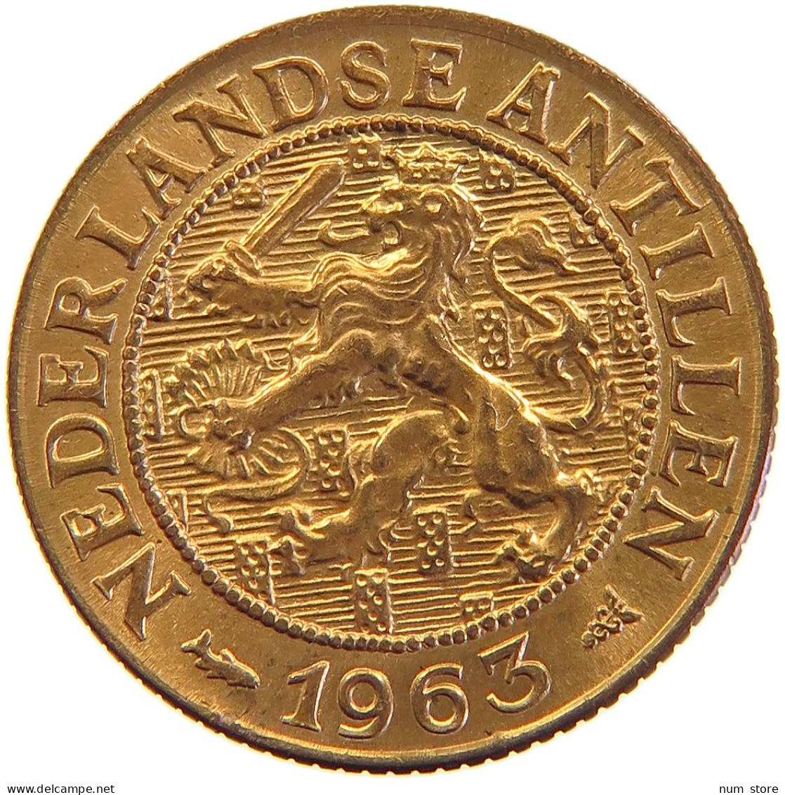 NETHERLANDS ANTILLES CENT 1963 #s105 0367 - 1948-1980: Juliana