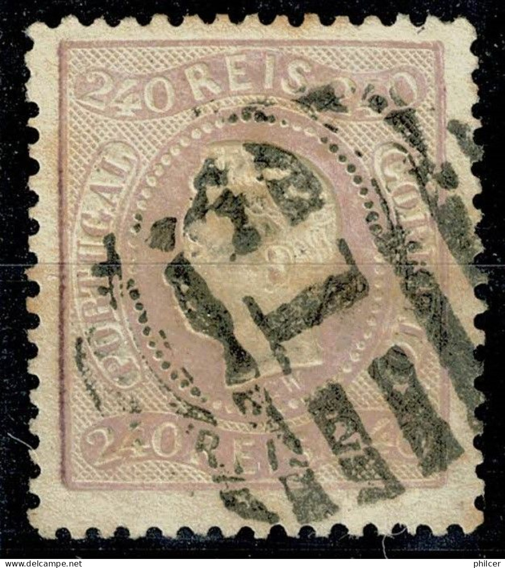 Portugal, 1867/70, # 35, Used - Oblitérés