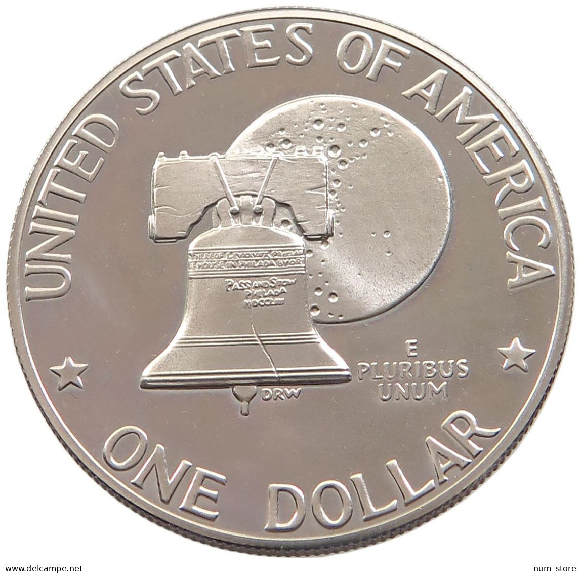 UNITED STATES OF AMERICA DOLLAR 1976 S EISENHOWER NICKEL PROOF #sm14 0879 - 1971-1978: Eisenhower