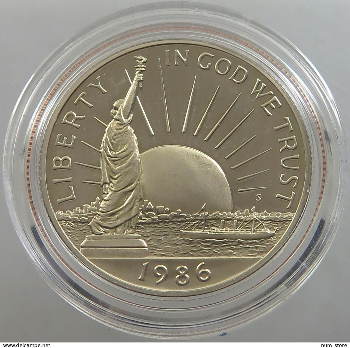 UNITED STATES OF AMERICA HALF DOLLAR 1986 S PROOF #sm14 0247 - Sin Clasificación