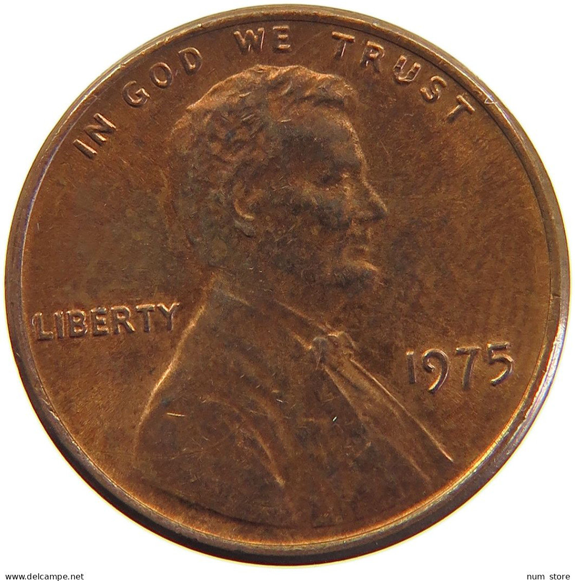 UNITED STATES OF AMERICA CENT 1975 LINCOLN #s105 0383 - 1959-…: Lincoln, Memorial Reverse