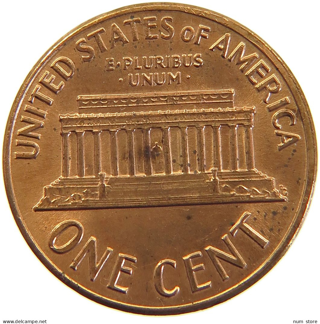 UNITED STATES OF AMERICA CENT 1971 LINCOLN #s105 0381 - 1959-…: Lincoln, Memorial Reverse