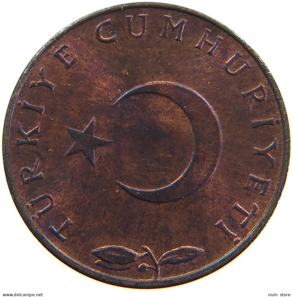 TURKEY 5 KURUS 1971 #s105 0555 - Turquia